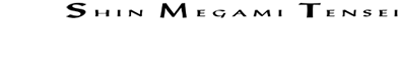 Shin Megami Tensei: Persona logo for PSP